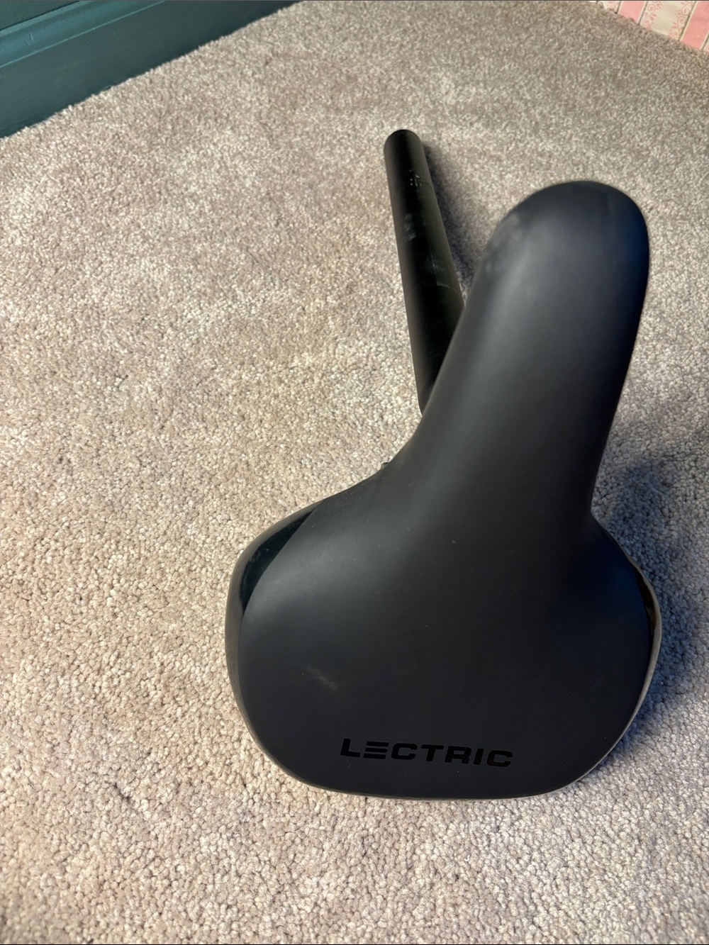 Lectric bike seat and post